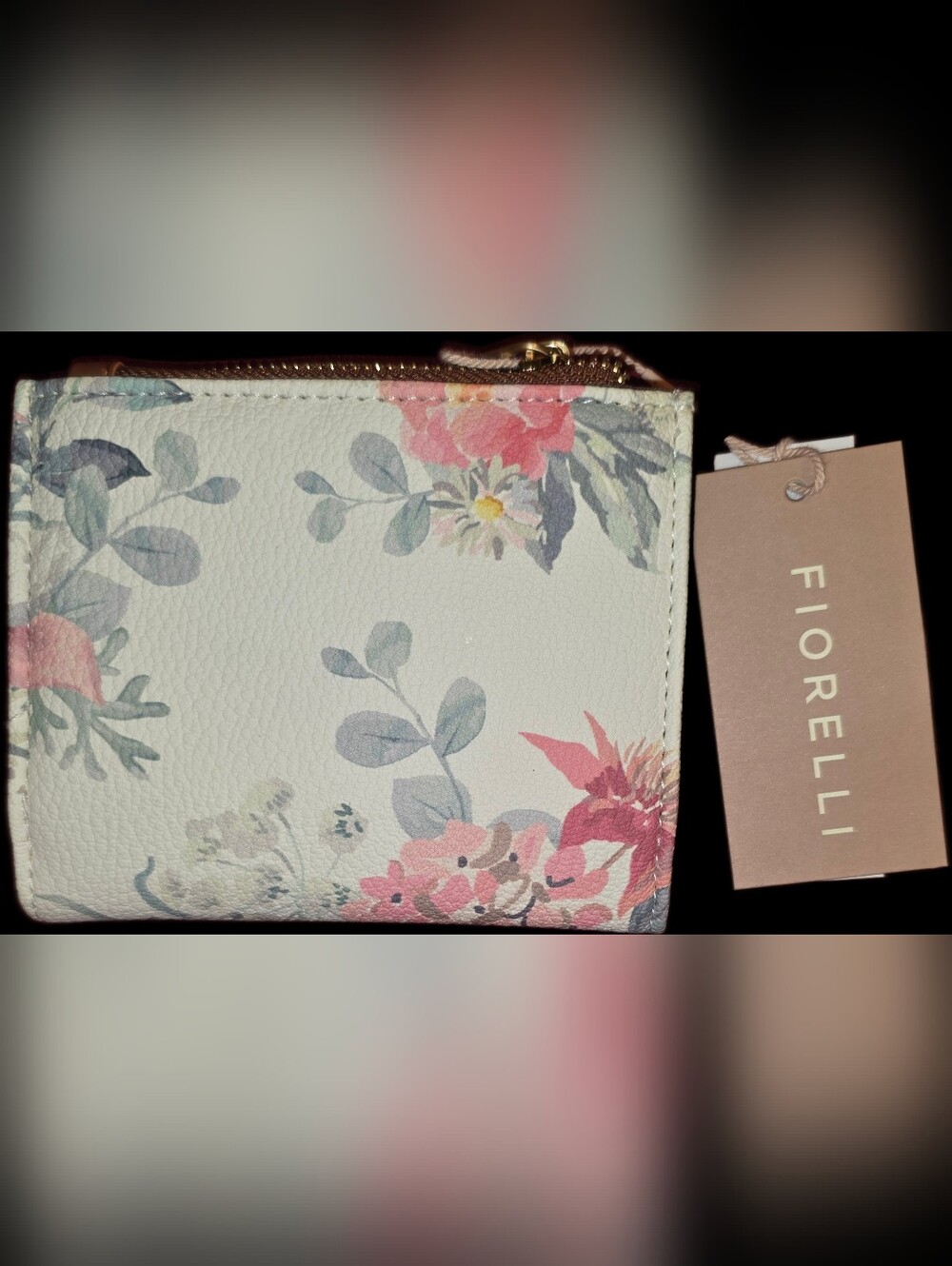 Floral Compact Card Wallet - Picture 2 of 7
